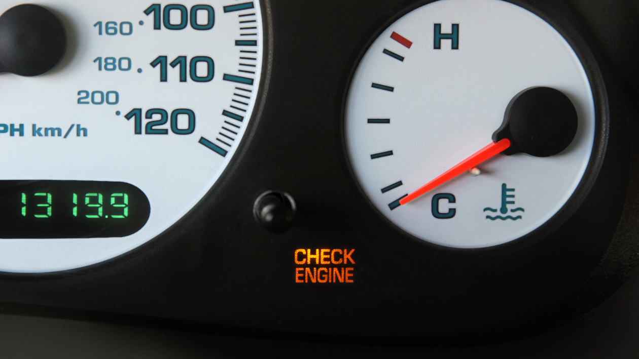 check engine light comes on